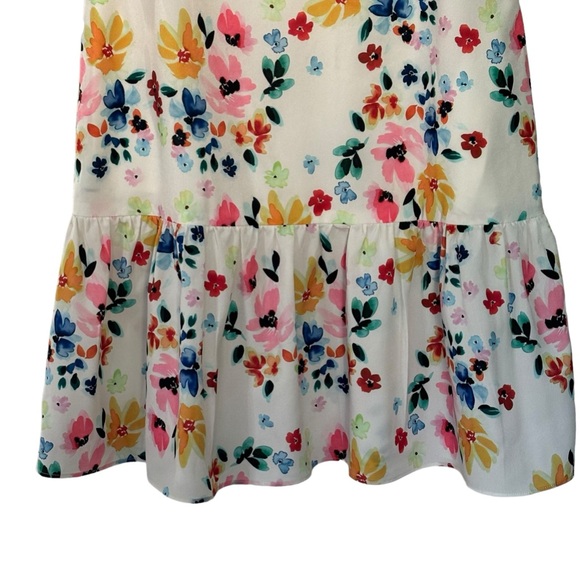 CECE By CYNTHIA STEFFE Sleeveless Floral Drop Waist Charley Dress 4 - Picture 4 of 11